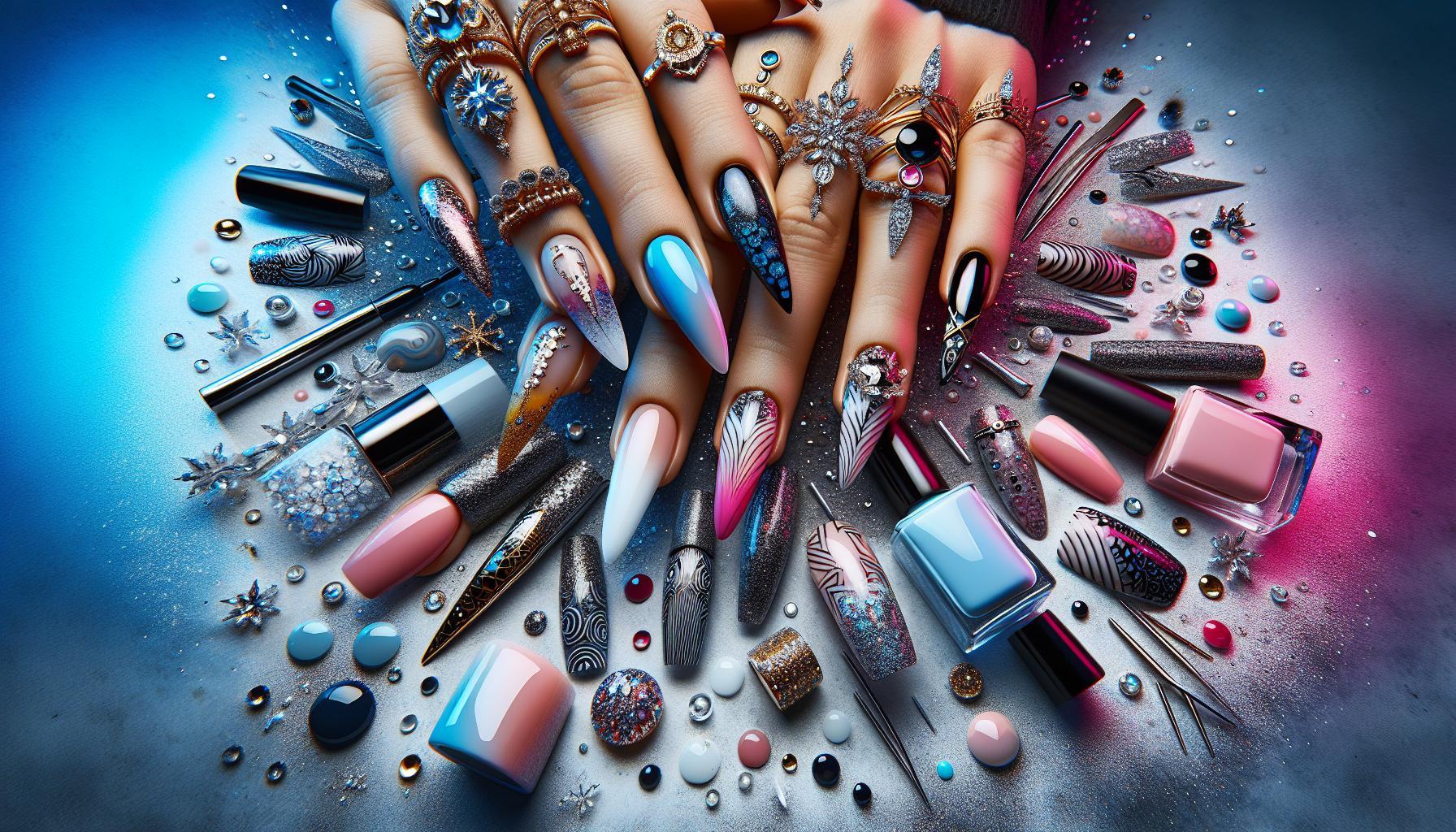 Discover the Top 10 Vegas-Inspired Nail Designs for Glamorous Nights Out