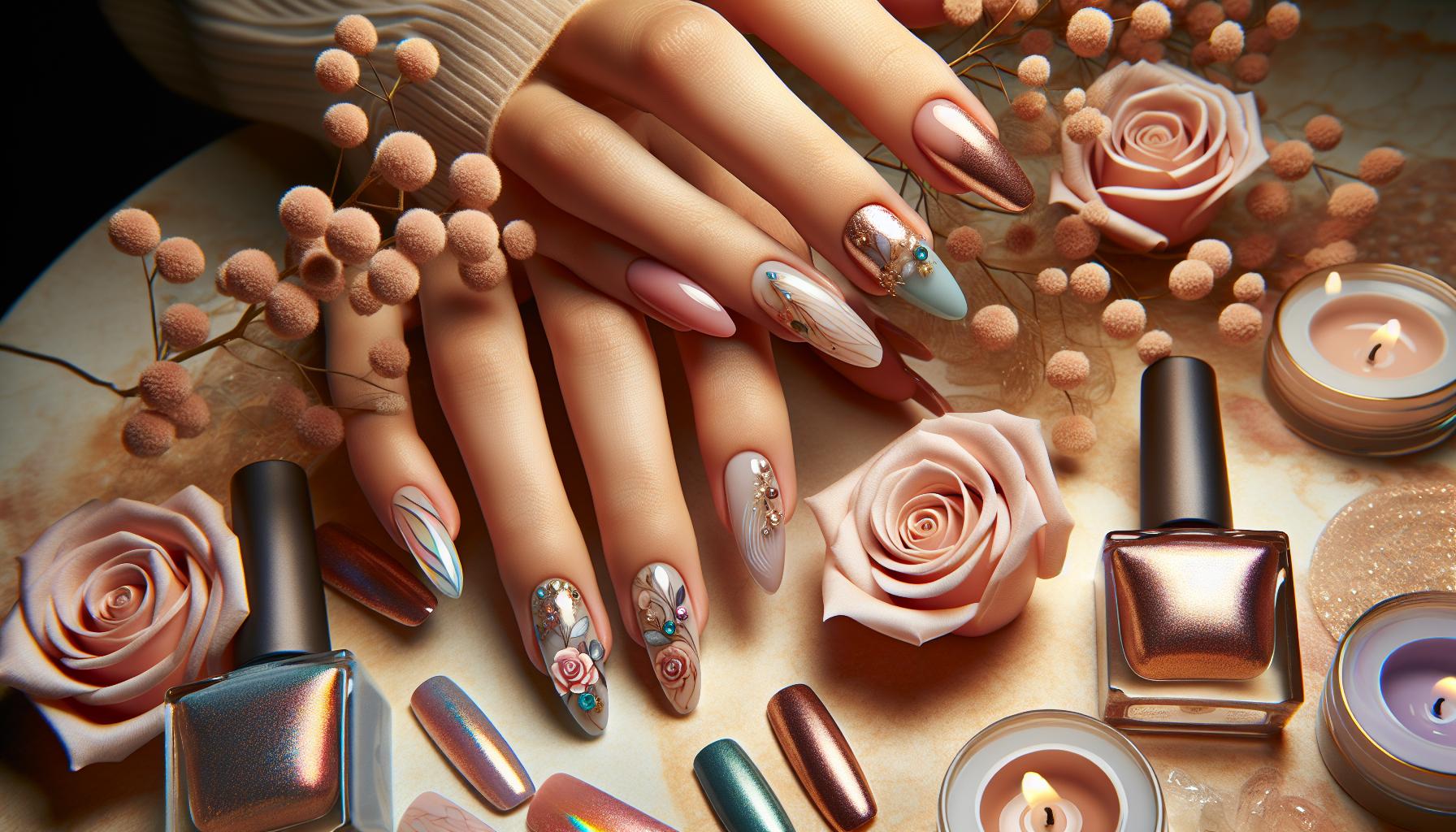 Delicate Pastel Watercolor Swirls for a Dreamy Romantic Touch