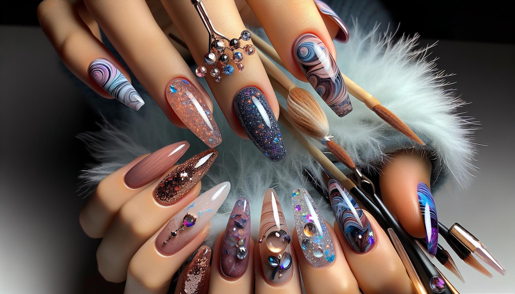 Dreamy Watercolor Swirl Acrylics for Ethereal Vibes in January