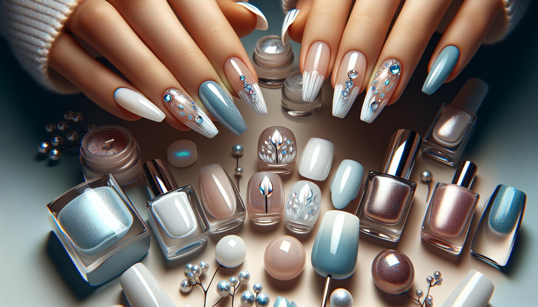 ethereal Cloud Design in Glossy White and Light Blue for a Serene Look