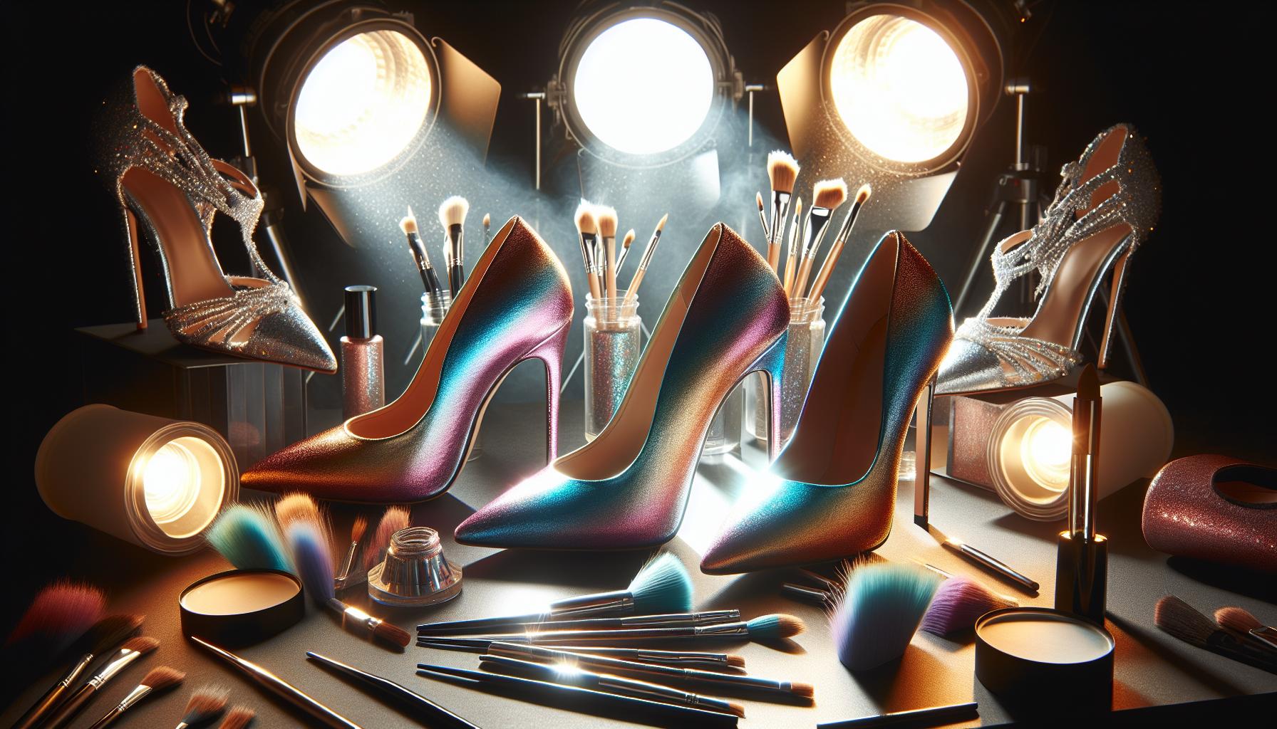Magical Metallic Ombre Stilettos that Sparkle with every Movement