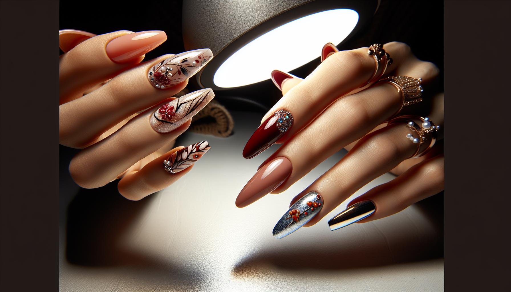 Radiant Delicate Pearlized Red Tips‍ for a⁢ Classy Touch at Weddings