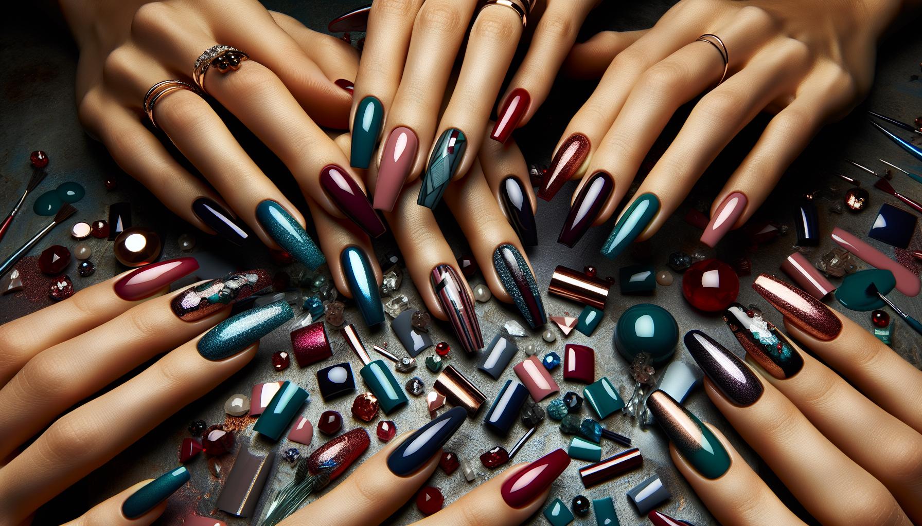 Transformative Color-Block Designs in Rich Jewel Tones⁢ for a Chic Statement