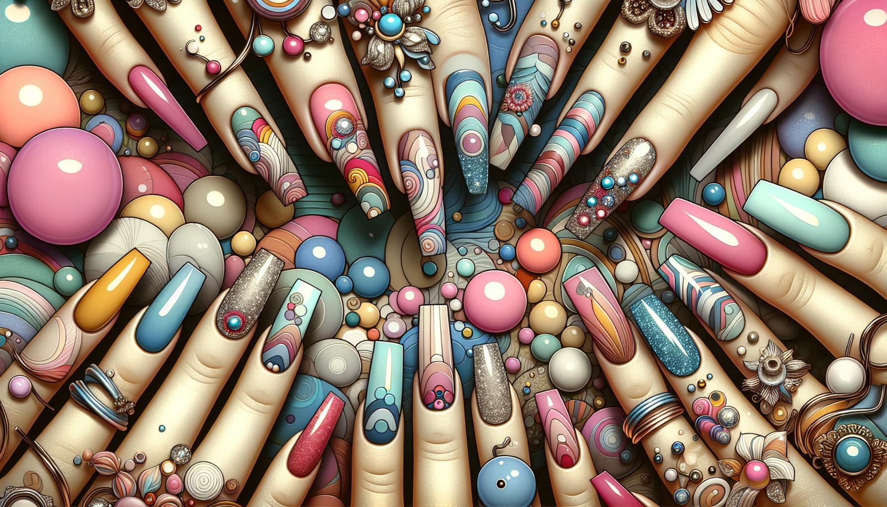 Whimsical Pastel Abstract Shapes ⁣for a Fun, ⁤Bohemian Country Vibe